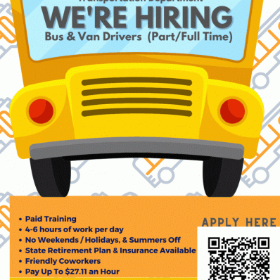 hiring bus drivers